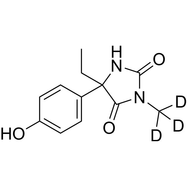 4-Hydroxymephenytoin-d3 (hydroxycoumarin-d3) 1173022-56-4